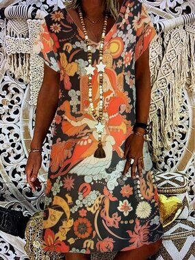 Ladies XXL Colorful dress 10.00